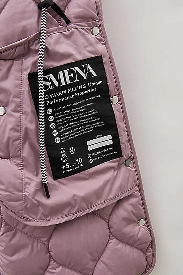 Пальто SMENA, пыльная роза - фото 2