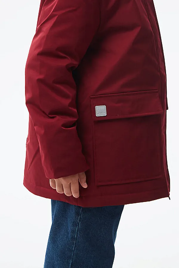 Парка SMENA, бордовый - фото 2