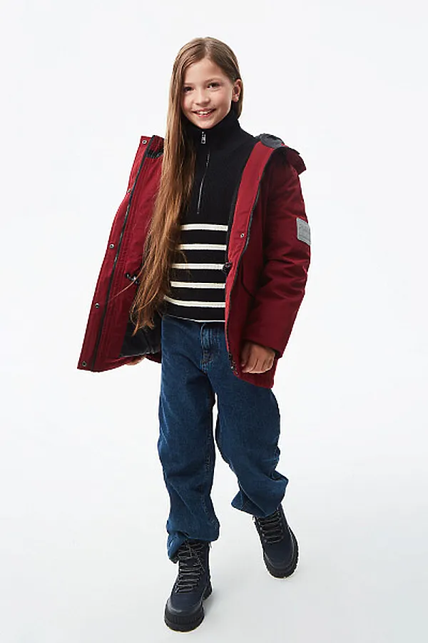 Парка SMENA, бордовый - фото 2