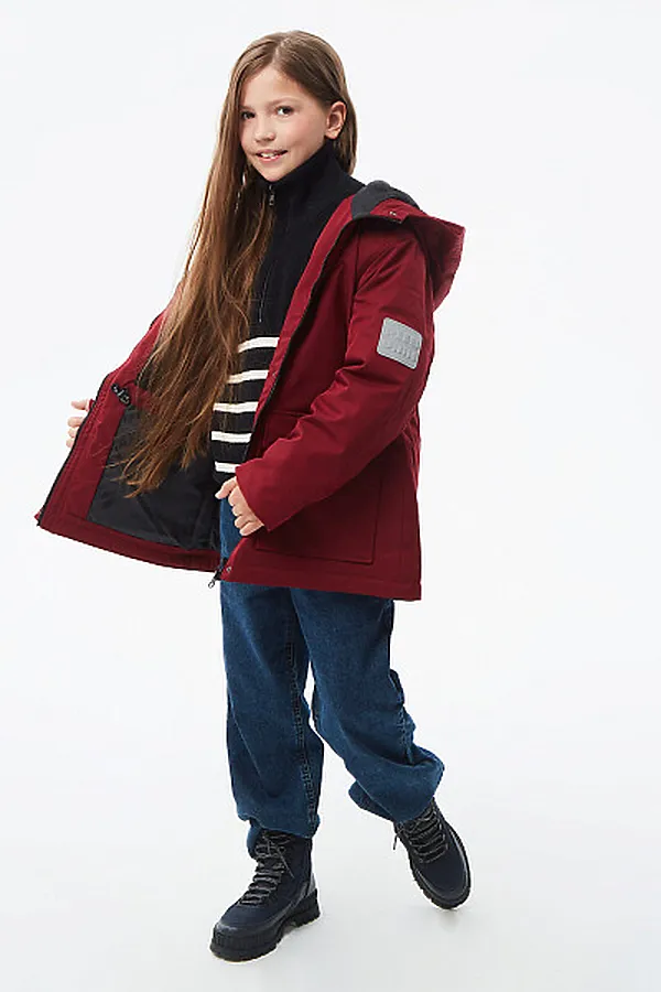 Парка SMENA, бордовый - фото 2