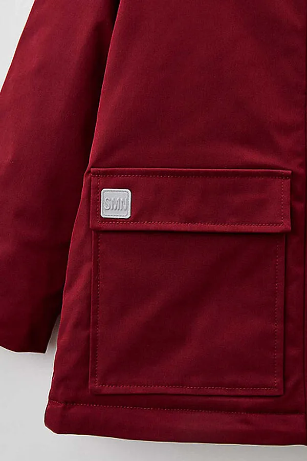 Парка SMENA, бордовый - фото 2