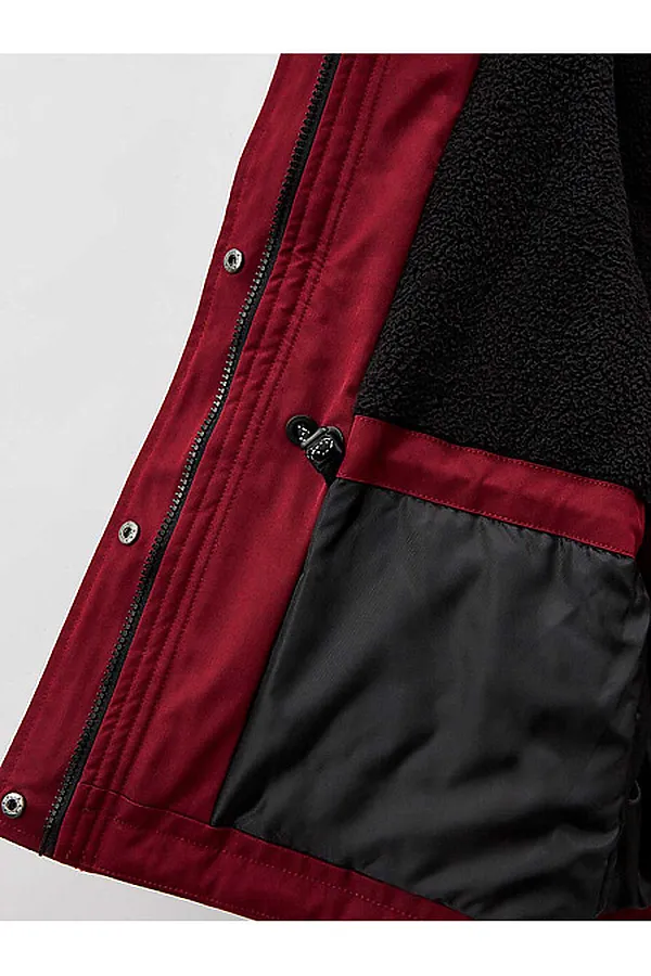 Парка SMENA, бордовый - фото 2