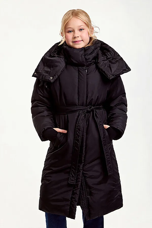 Пальто SMENA, черный - фото 2