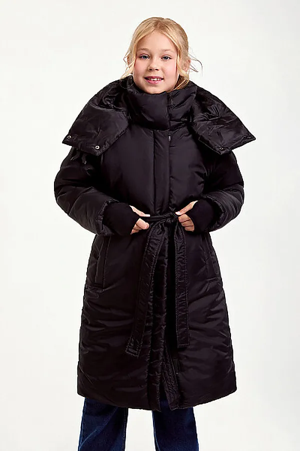 Пальто SMENA, черный - фото 2