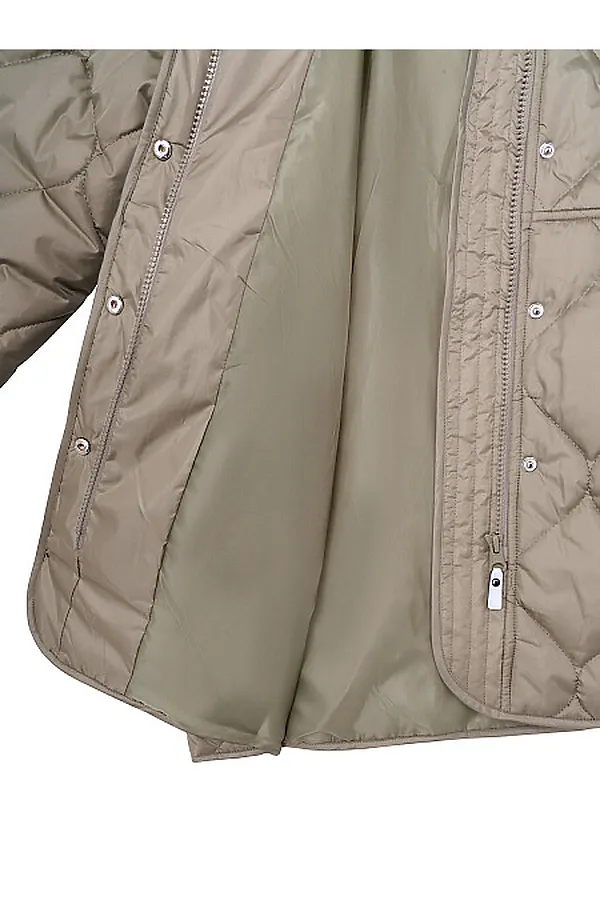 Пальто SMENA, хаки - фото 2