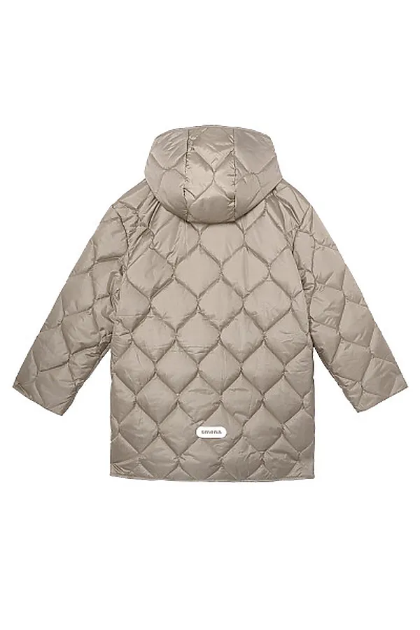 Пальто SMENA, хаки - фото 2