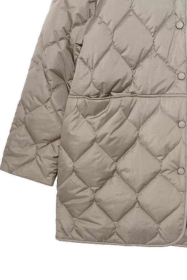 Пальто SMENA, хаки - фото 2