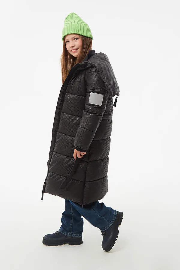 Пальто SMENA, черный - фото 2