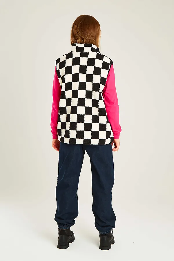 Жилет SMENA, черный/белый - фото 2