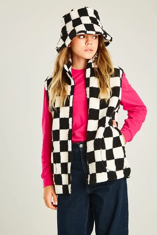 Жилет SMENA, черный/белый - фото 2