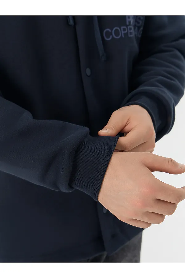 Толстовка MARK FORMELLE, неви +печать1 - фото 2