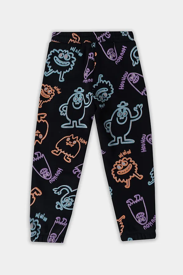 Брюки MARK FORMELLE, призраки на черном - фото 2