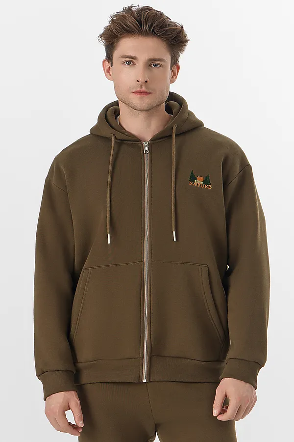 Комплект (Толстовка+Брюки) MARK FORMELLE, жженая охра - фото 2