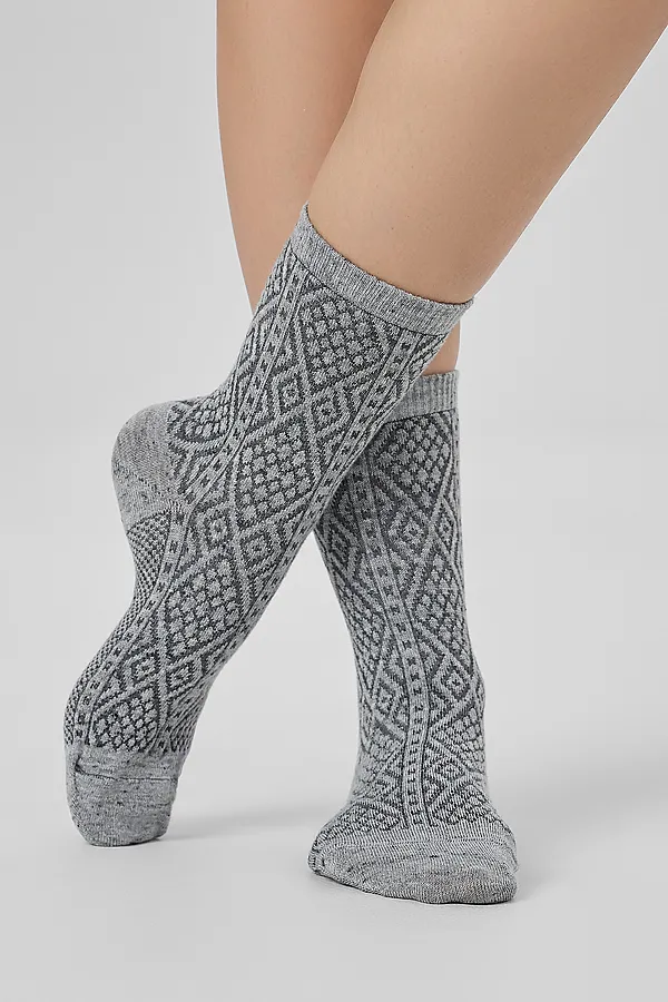 Носки MARK FORMELLE, серый меланж - фото 2
