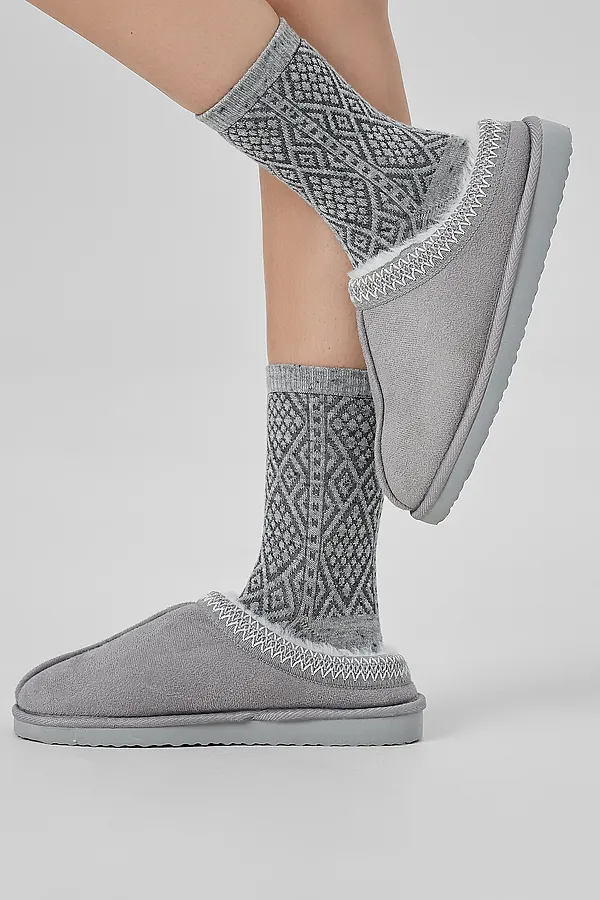 Носки MARK FORMELLE, серый меланж - фото 2
