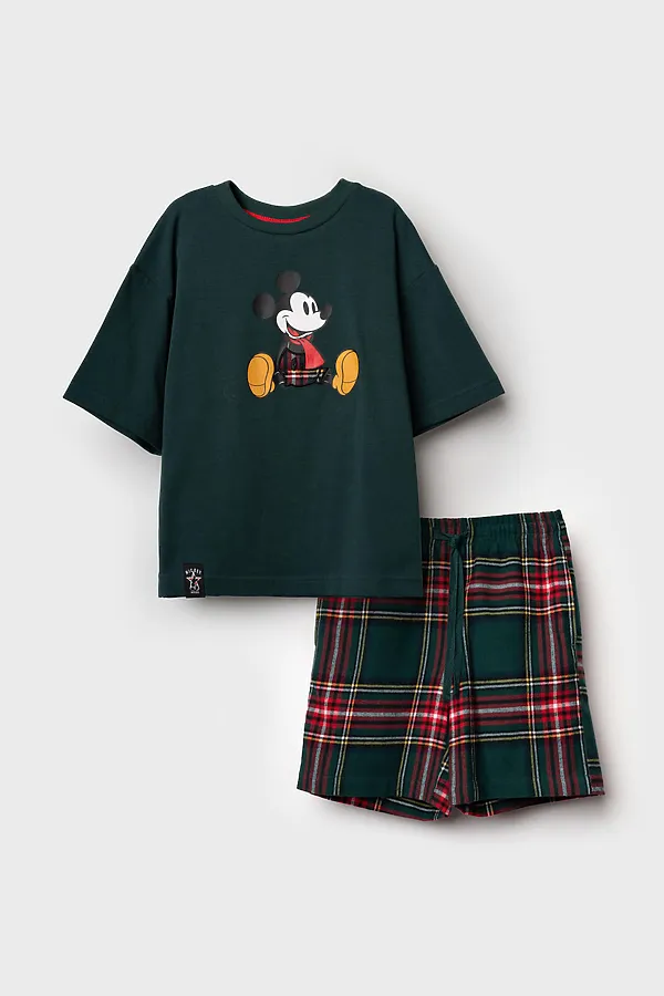 Пижама PLAYTODAY, зеленый,красный - фото 2