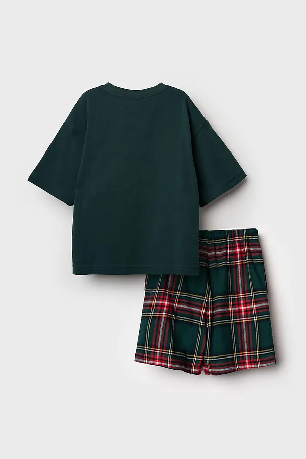 Пижама PLAYTODAY, зеленый,красный - фото 2