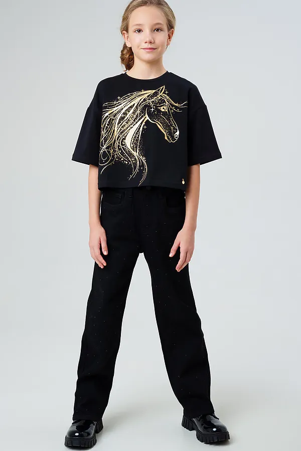 Футболка PLAYTODAY, черный - фото 2