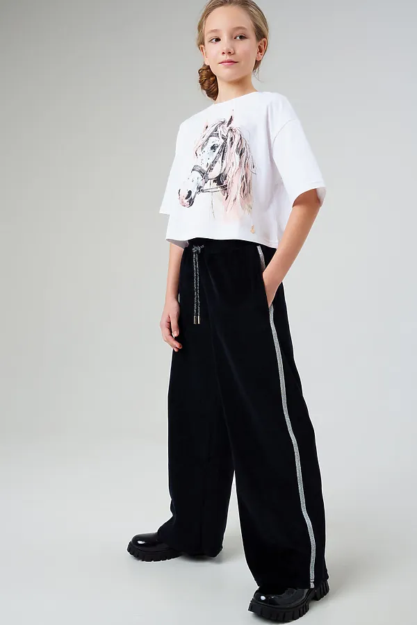 Брюки PLAYTODAY, черный - фото 2