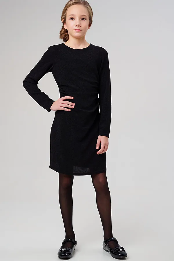 Платье PLAYTODAY, черный,серебряный - фото 2