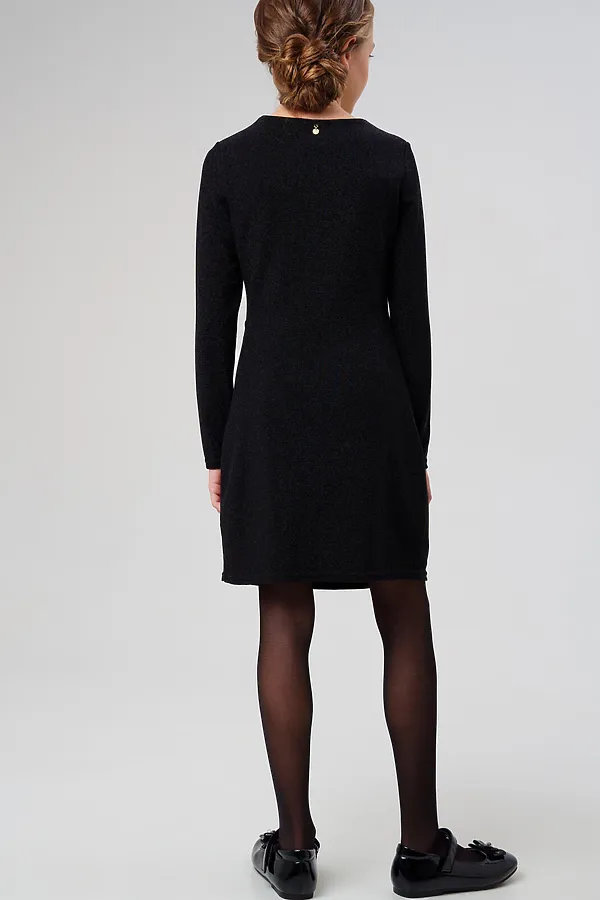 Платье PLAYTODAY, черный,серебряный - фото 2