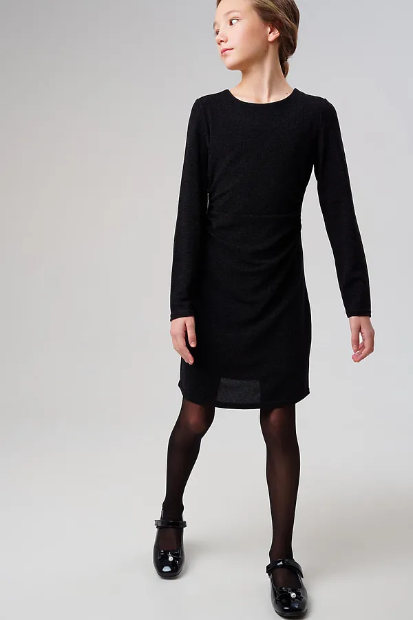 Платье PLAYTODAY, черный,серебряный - фото 2