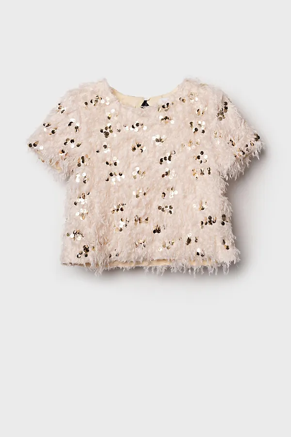 Блуза PLAYTODAY, светло-бежевый - фото 2