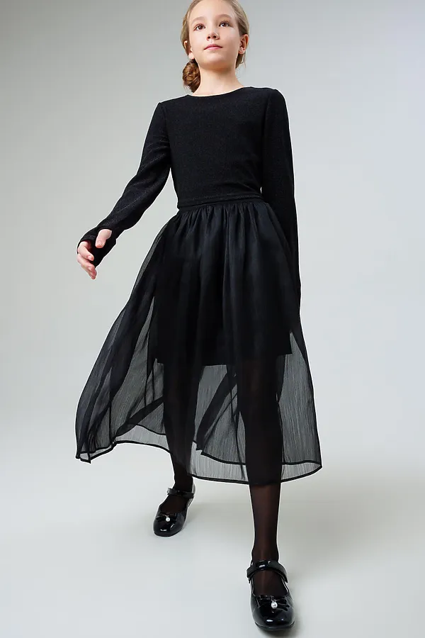 Юбка PLAYTODAY, черный - фото 2