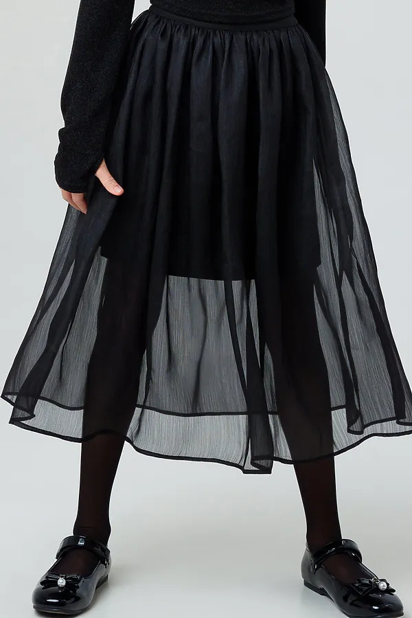 Юбка PLAYTODAY, черный - фото 2