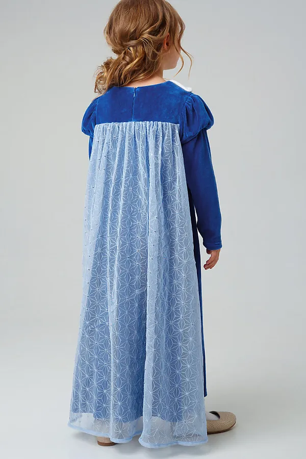 Платье PLAYTODAY, тёмно-синий,белый - фото 2