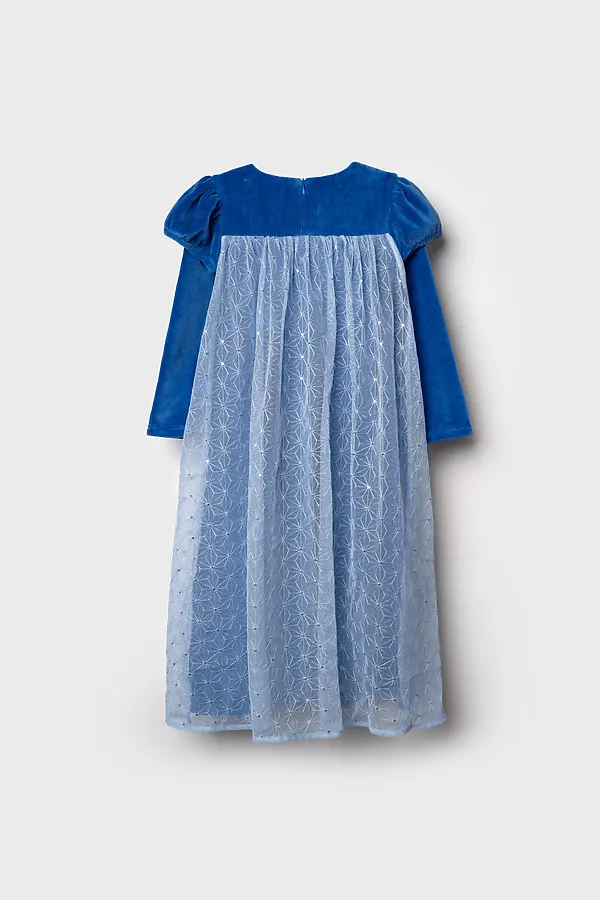 Платье PLAYTODAY, тёмно-синий,белый - фото 2