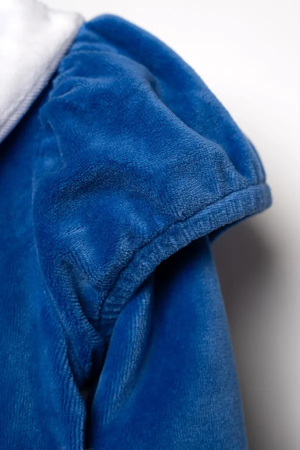 Платье PLAYTODAY, тёмно-синий,белый - фото 2