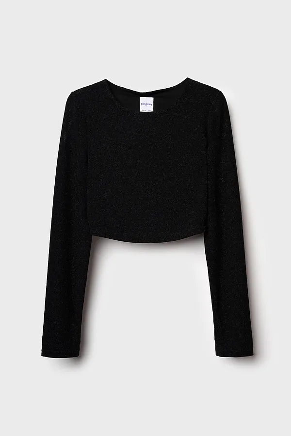 Джемпер PLAYTODAY, черный,серебряный - фото 2