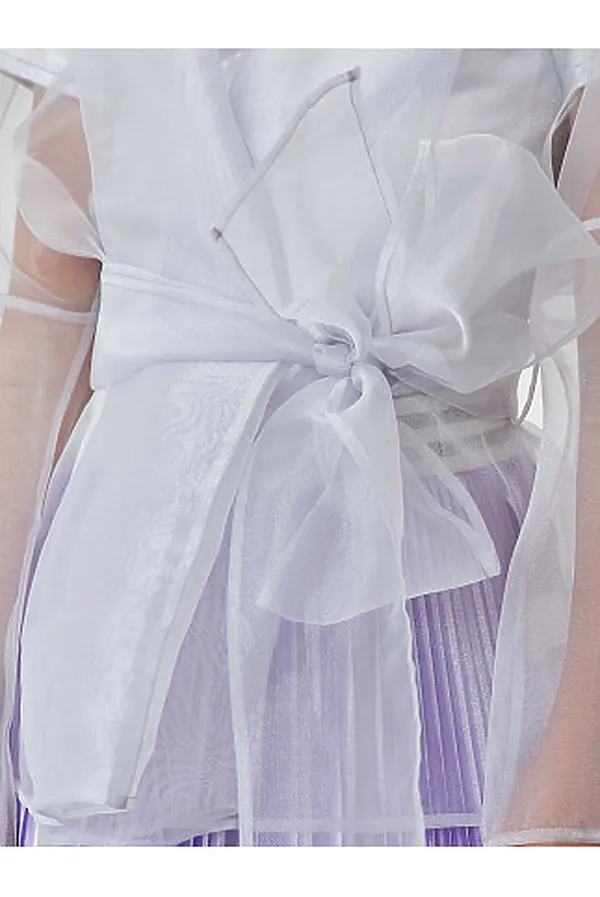 Жакет SMENA, светло-серый - фото 2