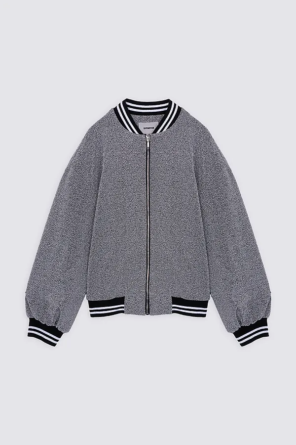 Бомбер SMENA, серебро - фото 2