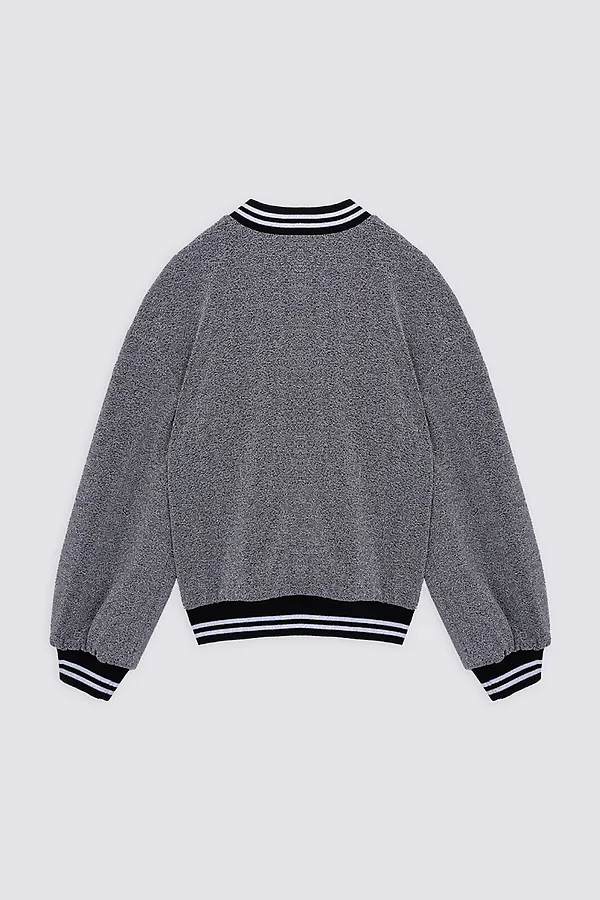 Бомбер SMENA, серебро - фото 2