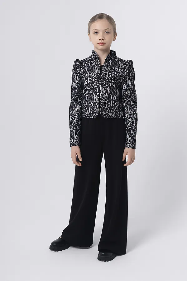 Жакет SMENA, черный/белый - фото 2