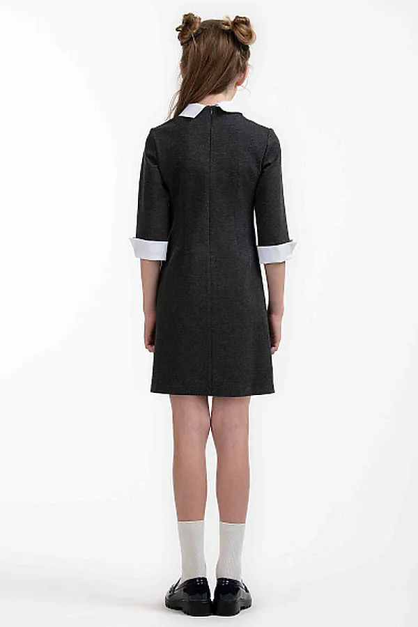 Платье SMENA, серый - фото 2