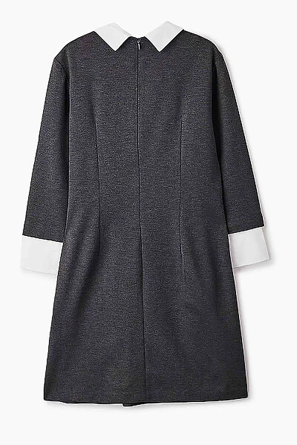 Платье SMENA, серый - фото 2