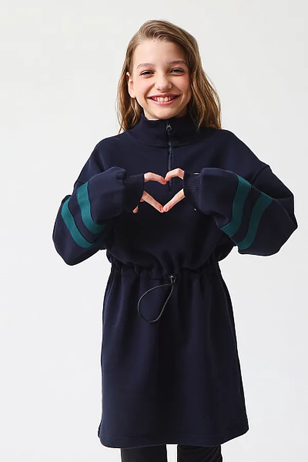 Платье SMENA, темно-синий - фото 2