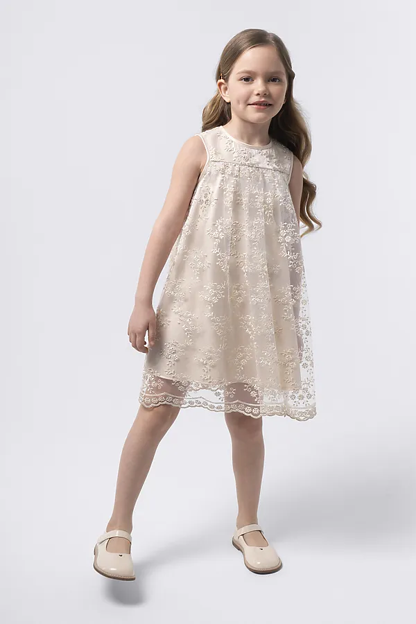 Платье SMENA, бежевое золото - фото 2