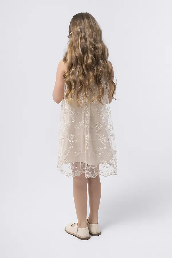 Платье SMENA, бежевое золото - фото 2