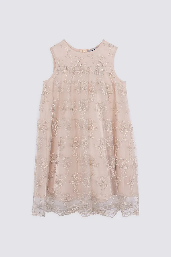 Платье SMENA, бежевое золото - фото 2