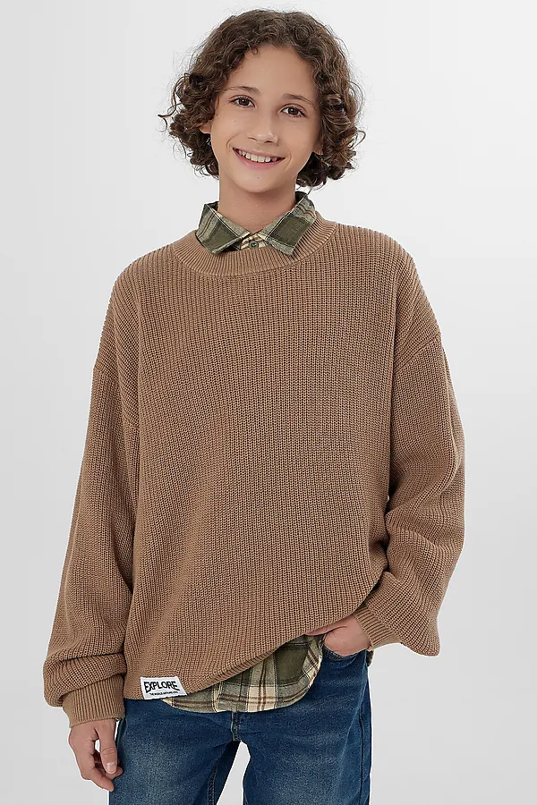 Джемпер MARK FORMELLE, песочно-коричневый - фото 2