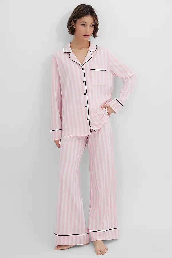 Пижама MARK FORMELLE, розовая полоска +moscow - фото 2