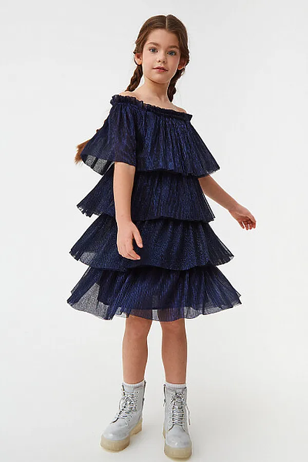 Платье SMENA, индиго - фото 2