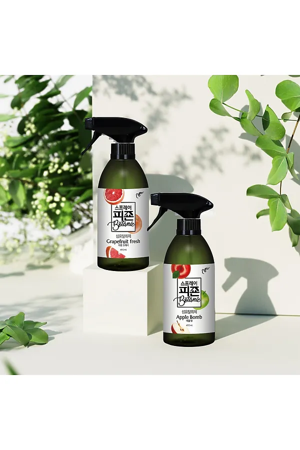 PIGEON Кондиционер-спрей для белья с ароматом яблока / Botanic Apple Bomb, 490 мл KRISTALLER, apple bomb - фото 2