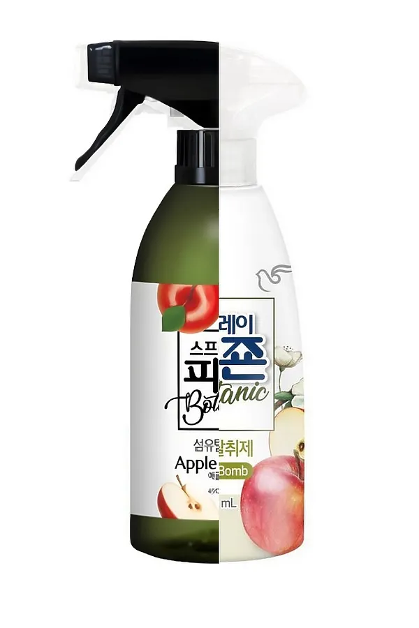 PIGEON Кондиционер-спрей для белья с ароматом яблока / Botanic Apple Bomb, 490 мл KRISTALLER, apple bomb - фото 2