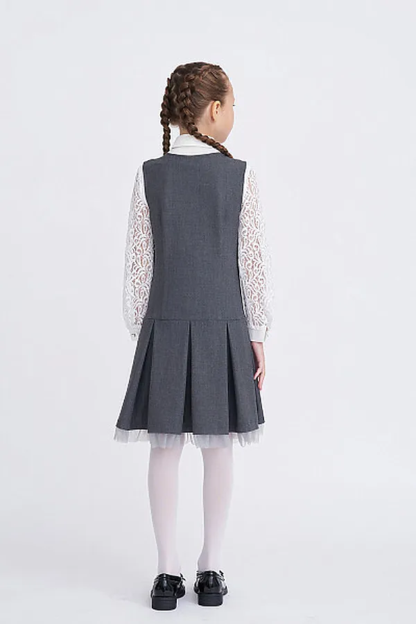 Сарафан SMENA, серый - фото 2