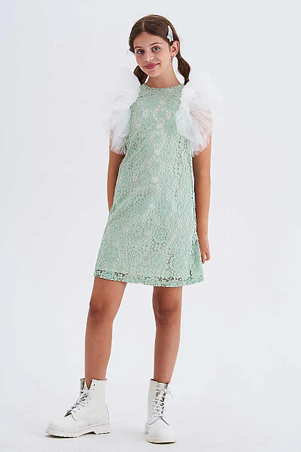 Платье SMENA, пыльно-зеленый - фото 2